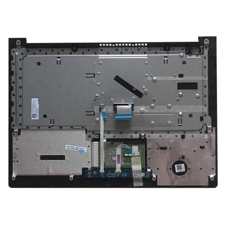 Teclado dos Eua com Suporte para Palmas Tampa Superior Touchpad Case Base Inferior Lenovo Ideapad 31014 310-14isk Novo - Imagem 3