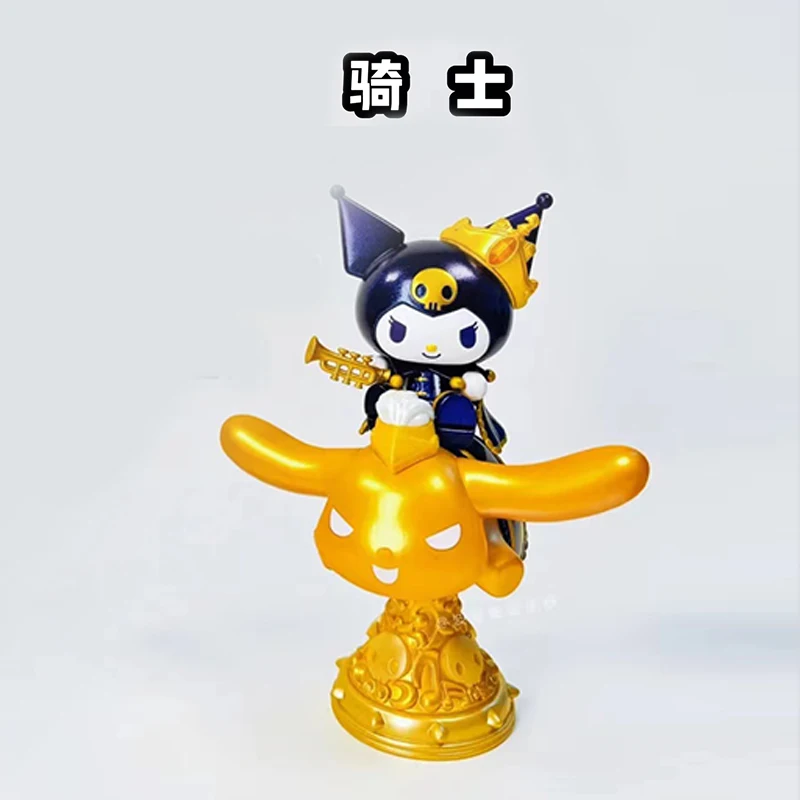 thumbnail image 1 of Auténtica caja sorpresa de la serie de ajedrez Kuromi de Sanrio de Toptoy, bonita colección de muñecos de acción, modelo de adorno, regalo de Halloween, 1 of 5