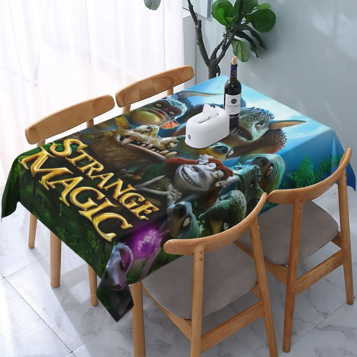 

Прямоугольная Водонепроницаемая скатерть на стол для пикника из мультфильма Дисней