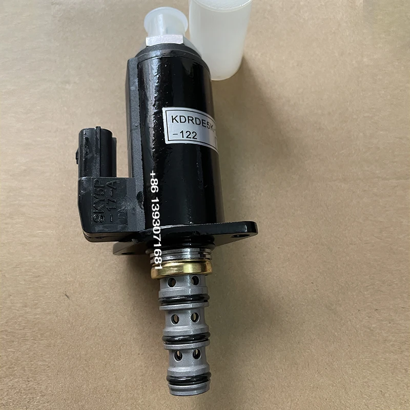 Solenoid Valve For SK200-8 Solenoid Valve YN35V00048F1 KDRDE5K-31/30C50 SKY5P-17-A Excavator Spare Parts