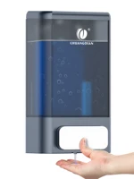 1000ML Shower Soap Dispenser Bathroom Wall Mounted Liquid Soap Dispenser for Shampoo Conditioner Lotion Dish Soap Bottle Clear 1