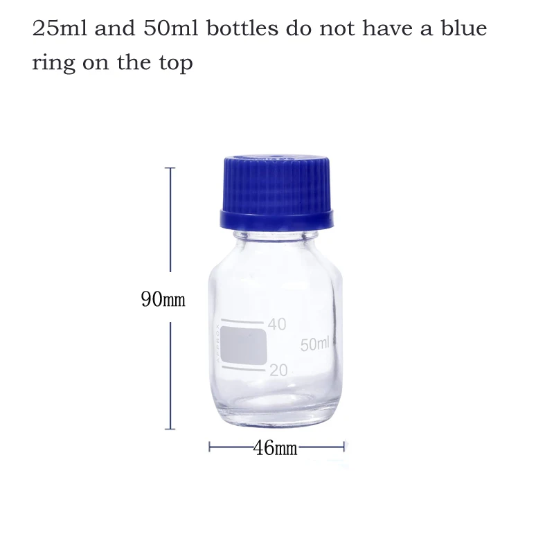 50ml Clear bottle