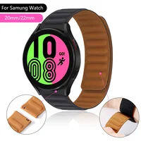 Cinturino in Silicone 20mm 22mm magnetico per cinturino Samsung Galaxy 42mm 46mm Galaxy Watch 3 45mm 41mm per cinturino Amazfit Bip GTR