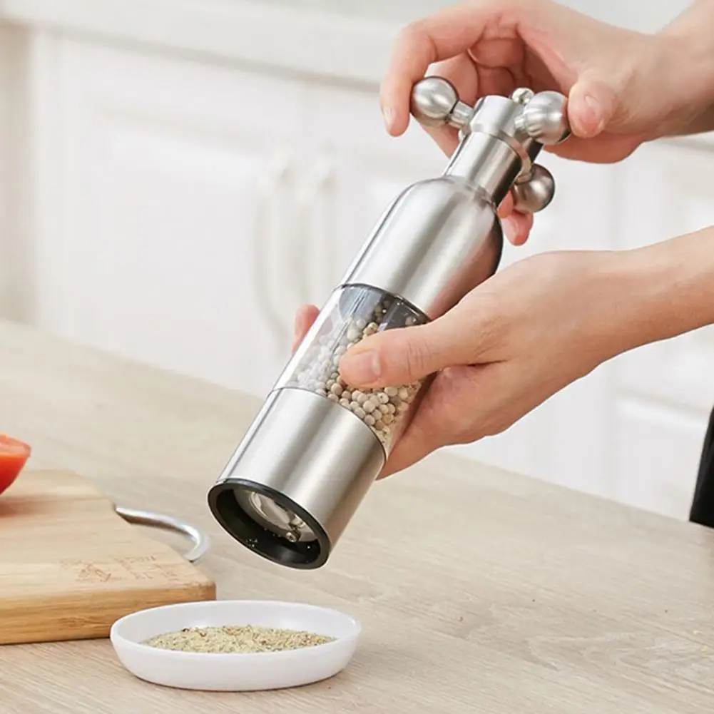 Fancy Salt Mill Tap Handgrip Design Sturdy Pepper Grinder Professional  Acrylic Salt Grinder - Herb & Spice Tools - AliExpress