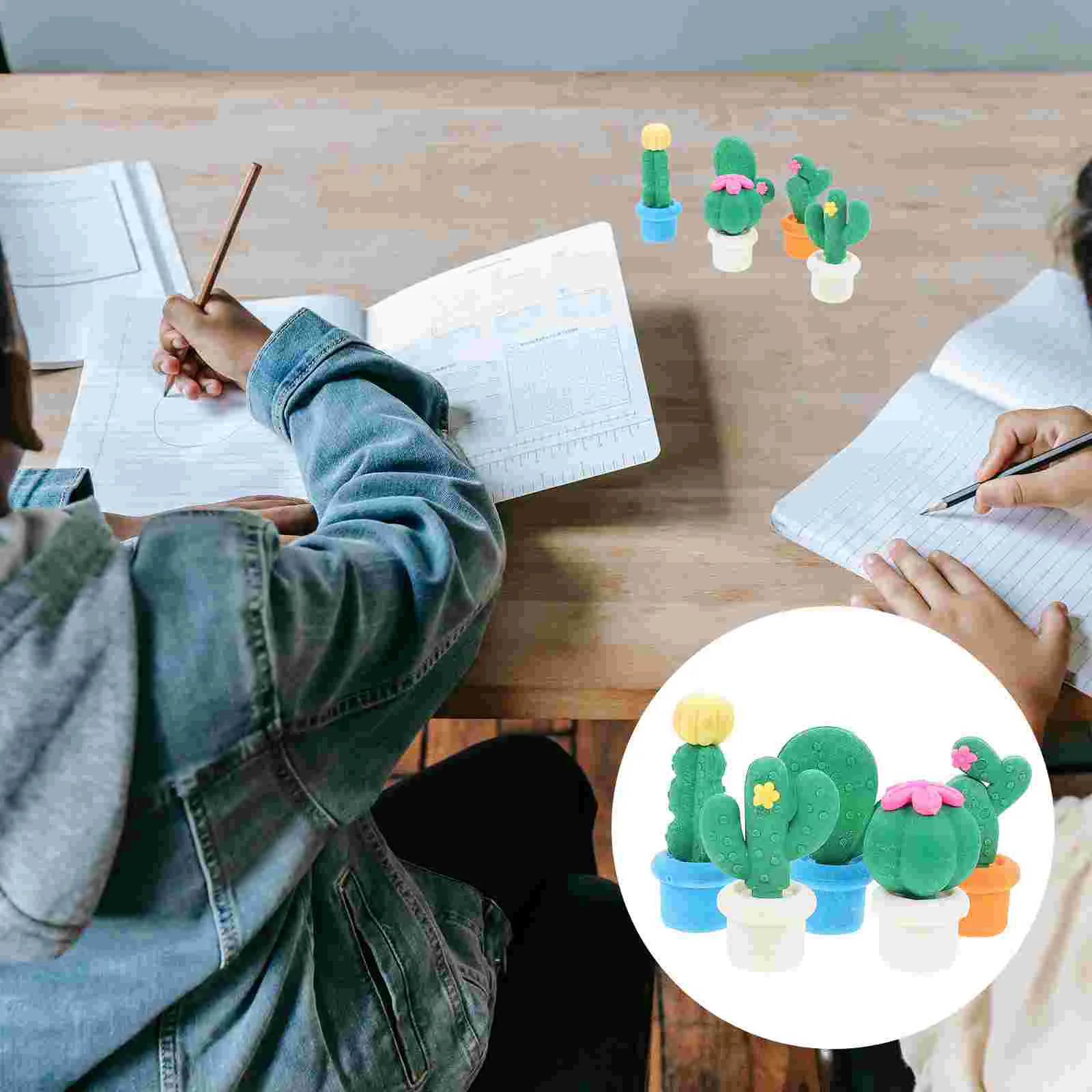 

Милые канцелярские принадлежности в форме кактуса для детей, креативный подарок, ластик для детей, новые ластики, канцелярские принадлежности