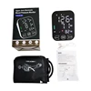 Spanish Voice Portable Tonometer Digital LCD Tensiometers Blood Pressure Monitor Heart Rate Meter Large Cuff Sphygmomanometer 2
