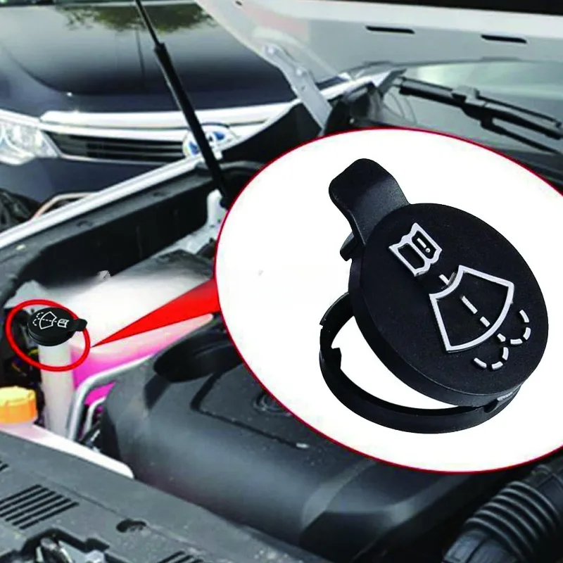 Car Windshield Wiper Washer Fluid Reservoir Tank Bottle Cap Cover for Chevrolet Cruze-Malibu Sonic-Trax Volt Silverado Impala windshield washer cap windshield washer tank cap windshield washer cover
