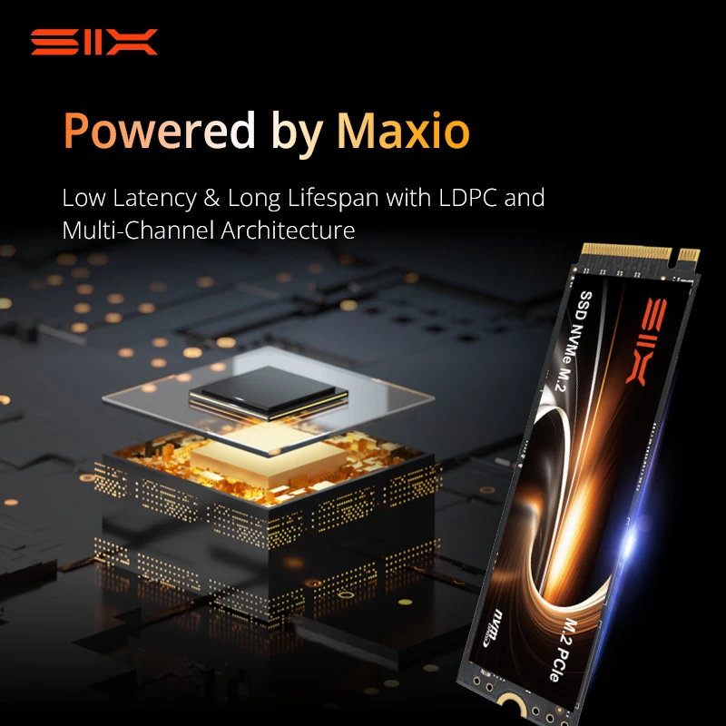 SIX X7400 2TB M.2 PCIe 4.0 SSD PS5対応 SIX SSD PCIe : UP Speed