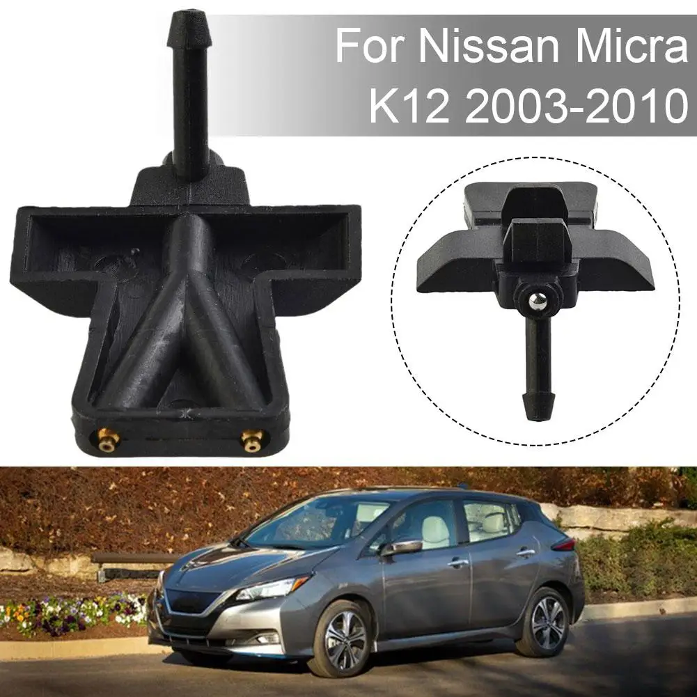 

Car Windscreen Windshield Washer Jet For Nissan Micra K12 2003-2010 28930AX600 Auto Windshield Nozzle Wiper Water Spray Jet U1Y5