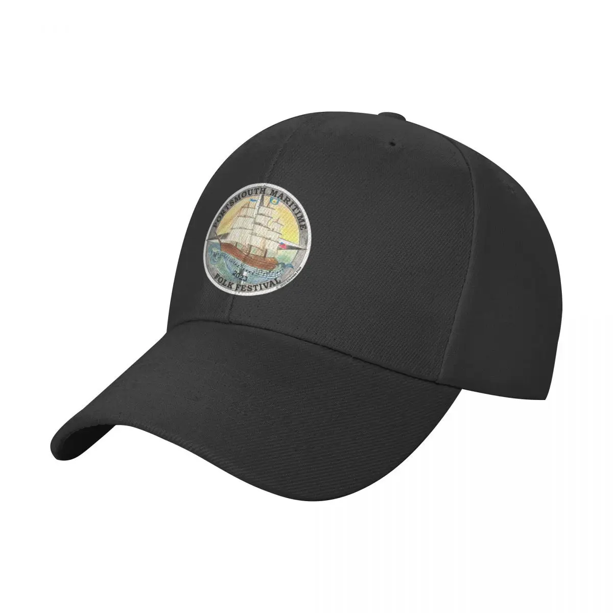 

Portsmouth Maritime Folk Festival 2023 Baseball Cap custom hats Fishing Caps Christmas Hat Men Caps Women's