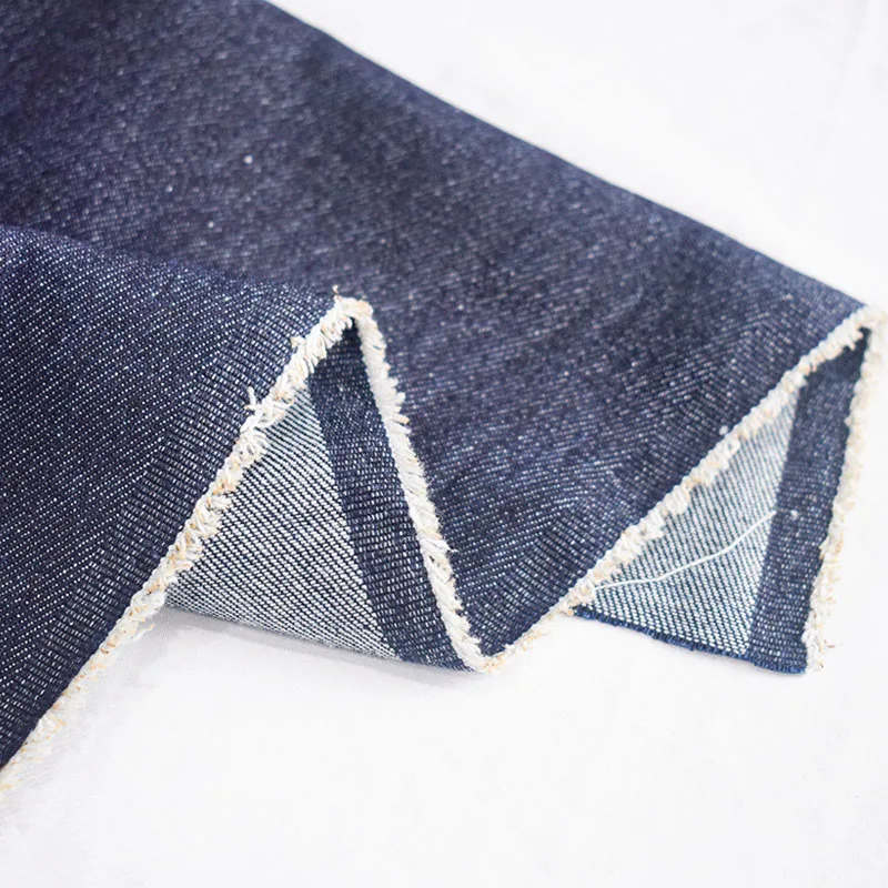 High quality Indigo Denim Fabric Cotton Polyester Cloth Making Hat Bag Shirt Skirt Pants Fabric Home Textile Handmade Materials