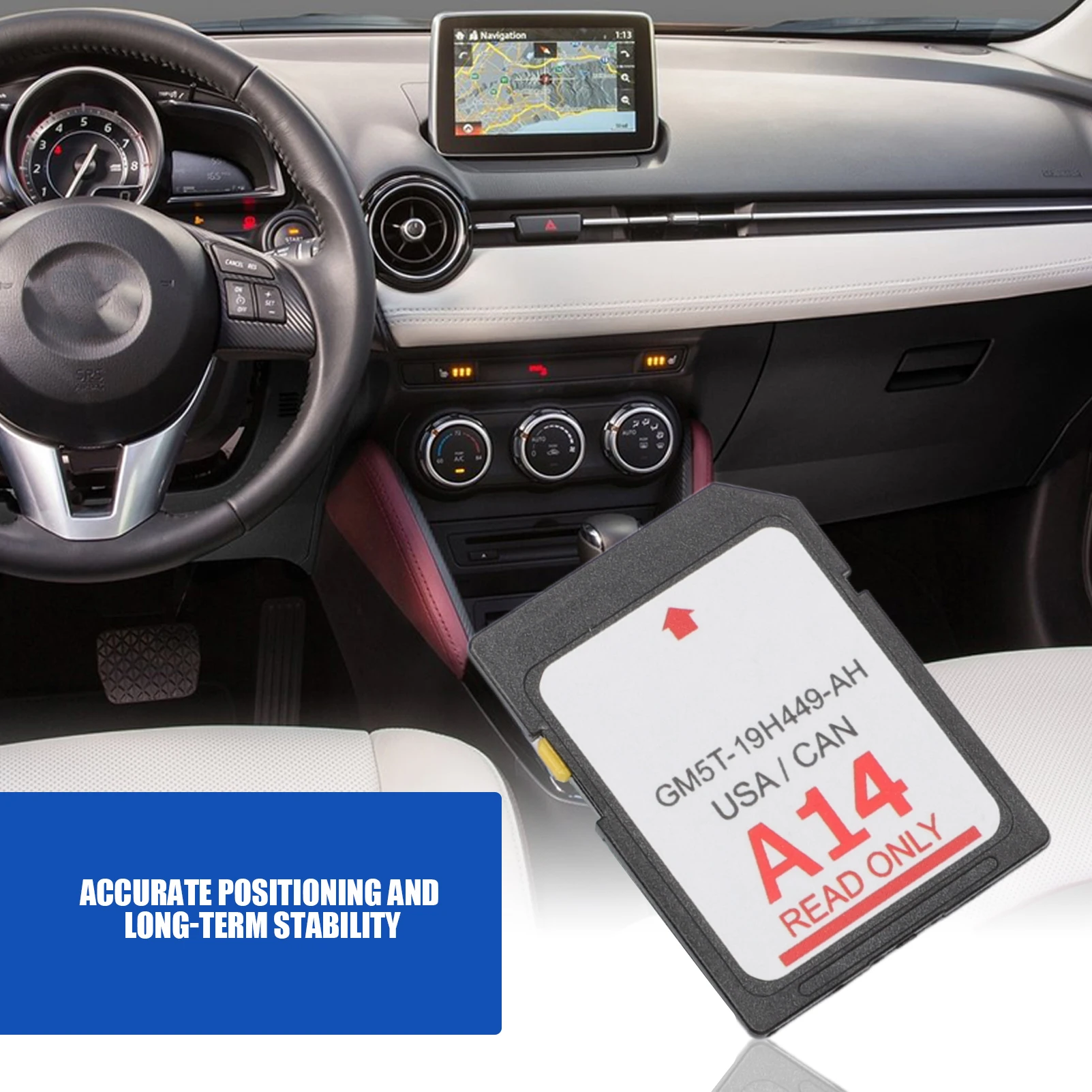 GM5T-19H449-AH GPS 지도 내비게이션 SD 카드 A14 (Sync2 포드 링컨 미국/캐나다용)