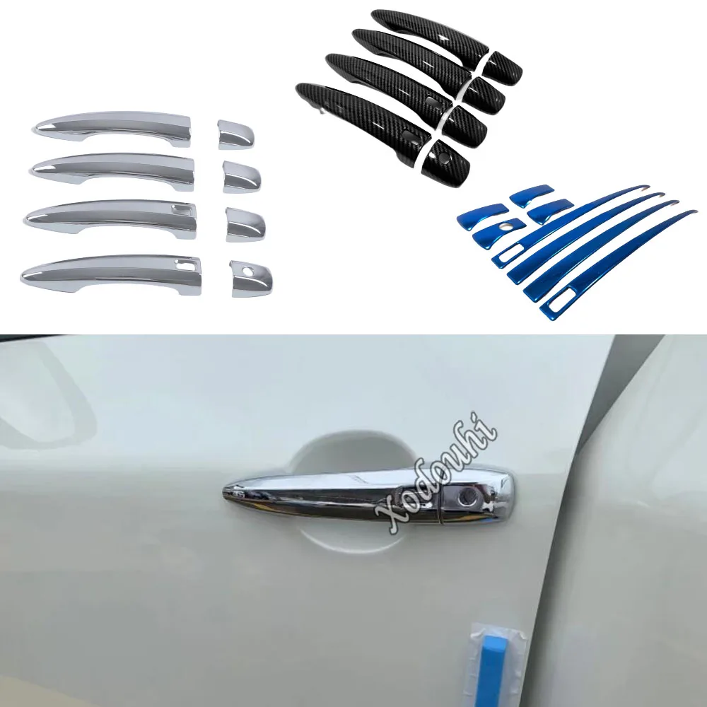 

ABS Plastic/Steel Door Handle Cover Sticker Trim Car Styling Armrest Accessories For Nissan X-trail Xtrail Rogue 2021 2022 2023