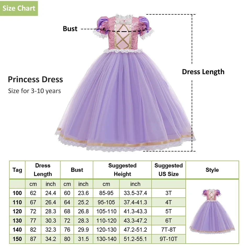 Рисунок 6 - Детский костюм Рапунцель