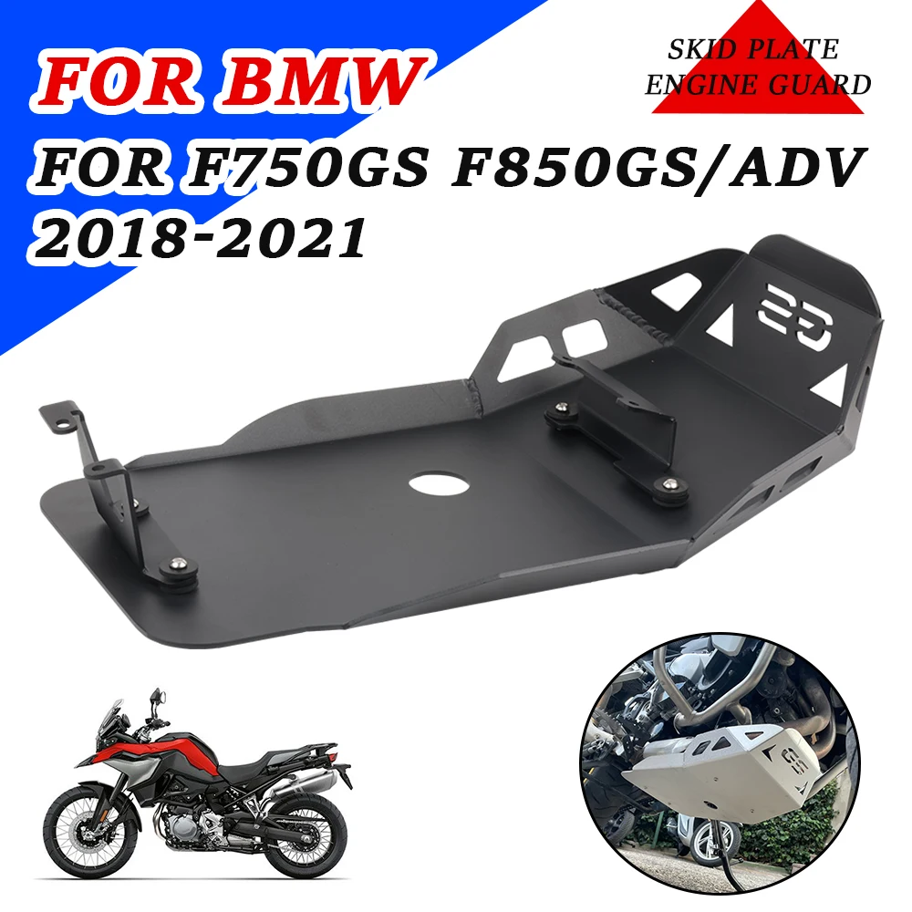 

Motorcycle Accessories Skid Plate Lower Bottom Engine Guard Cover Chassis Protector For BMW F750GS F850GS ADV F750 GS F850 GS