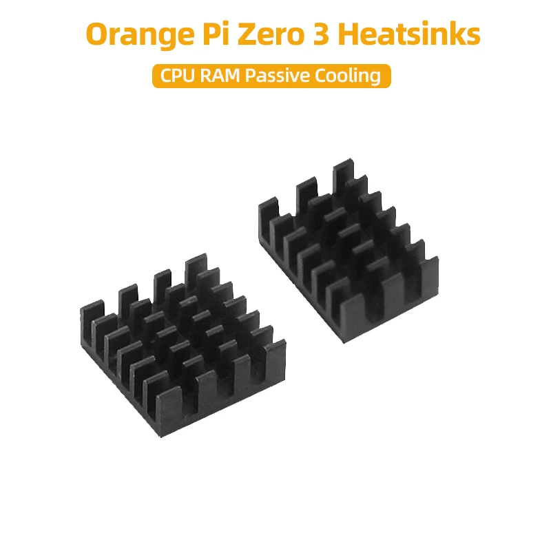Orange Pi Zero 3 Aluminum Copper Heatsink CPU Cooler Passive Cooling Pad Radiator for RPI Zero 3 raspberry pi cooler