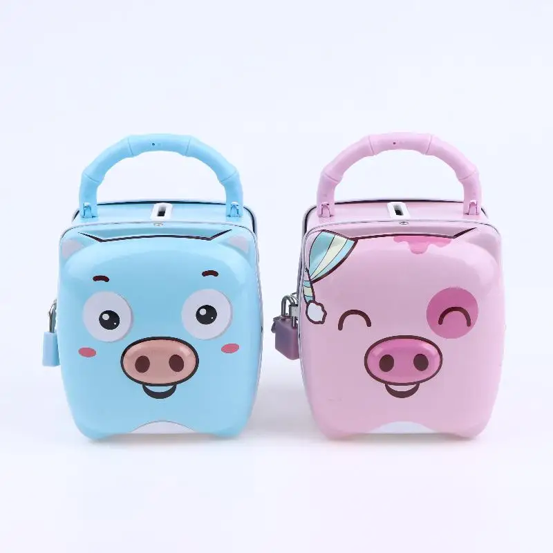 Salvadanaio a forma di cartoon per bambini decorazione e risparmio_voghion.com