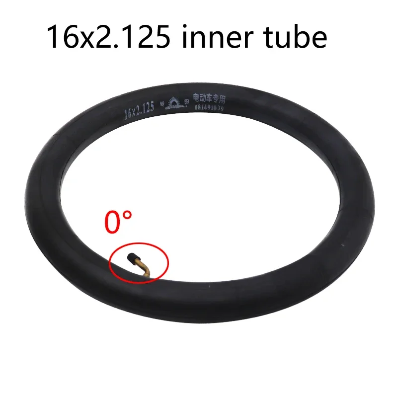 16x2.125 Lastik Elektrikli Bisiklet Motosiklet E-bisiklet 16 Inç İç Dış Tüp Patlamaya Dayanıklı Aşınmaya Dayanıklı Lastik