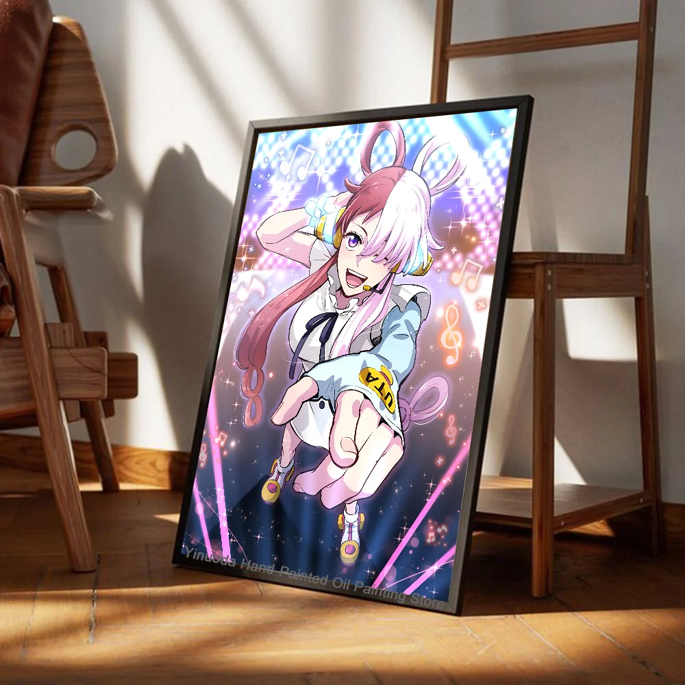thumbnail image 1 of Póster de Anime O-ONE P-PIECE Uta, impresión en papel para el hogar, sala de estar, dormitorio, entrada, bar, cafetería, arte, pintura, decoración, 1 of 5