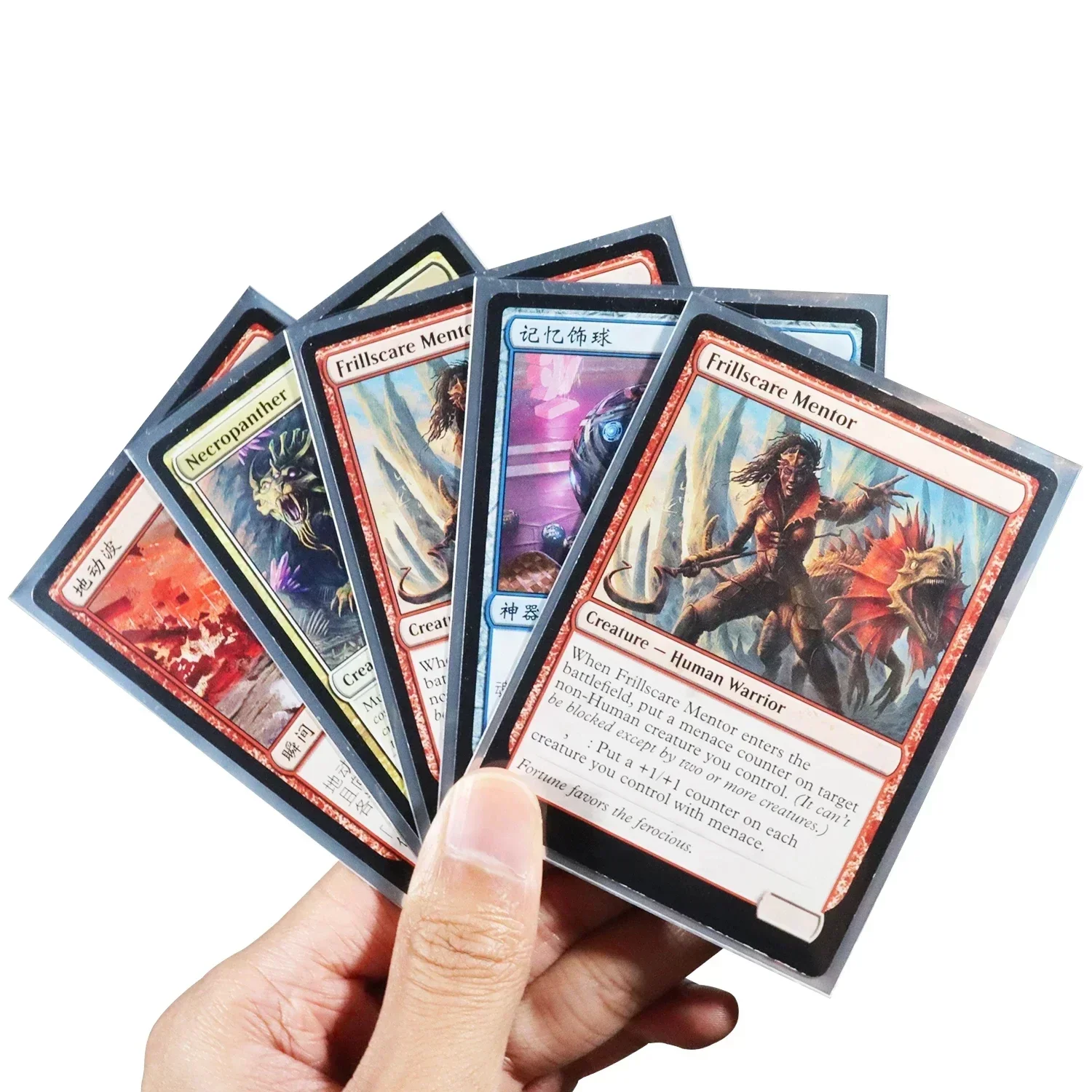 60pc/bag Cute Girl Standard Size Holographic Card Outer Foil Sleeves Protector PKM/MGT Trading Card Rainbow Laser Cover 67x92mm 6