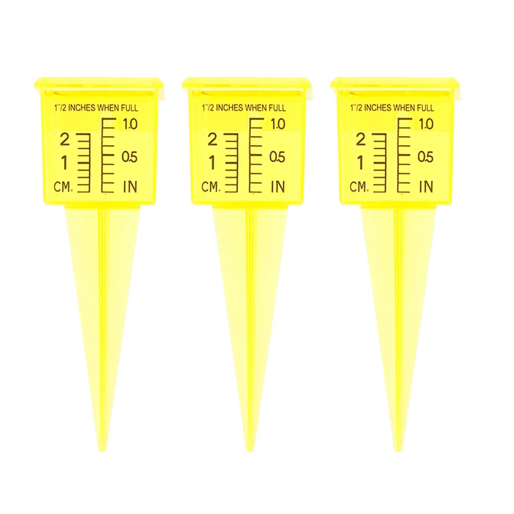 

Sprinkler Gauge Rain Container Rainfall Meter Device Measurement Plastic Stratus