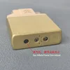 NEW Double Fire Switch Butane Lighter Brass Windproof Movement Gas Inflate Inner Insert Conventional ZP Replace Accessories 5