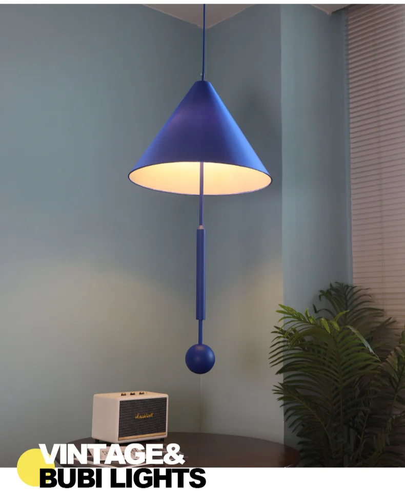 Description Picture 3 of itemMemphis Vintage Chandelier Living Room Dining Room Showroom Sofa Stairwell Loft Hat Umbrella Fabric Art Pendant Light Fixture