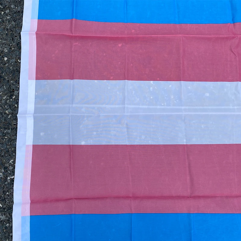 Aerlxemrbrae flag  rainbow new transgender flag 5ft * 3 ft - 100% Polyester Gay Pride gay flag