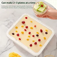 Ice Cream Maker DIY Homemade Soft Serve Machine Stainless Steel Seafood Ice 5