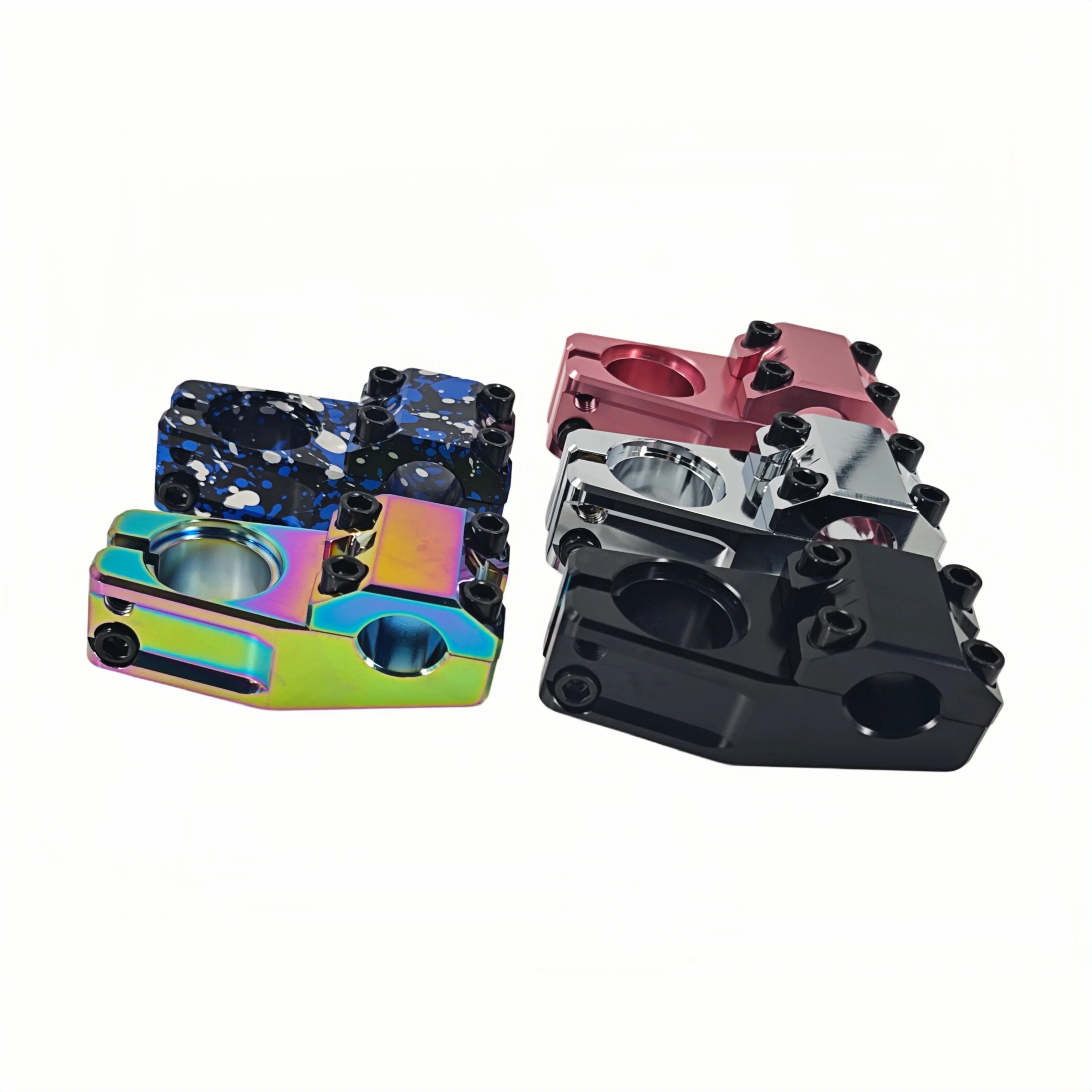 BMX Vorbau 22,2*28,6mm 50mm Leichte Aluminium Legierung CNC Fahrrad Vorbau BMX Lenker Vorbau Für Straße Freestyle fahrrad Radfahren Teil – Detail 4