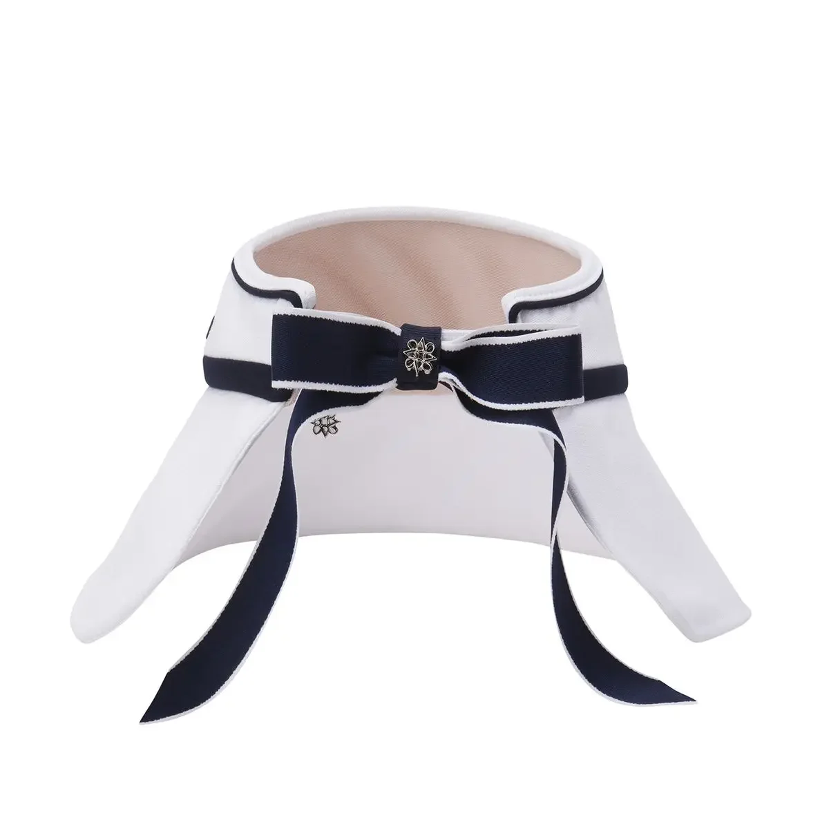ST ANDREWS 2024 New Women's Golf Cap Outdoor Sports Shade Sun Protection Removable Ribbon Empty Top Cap 6