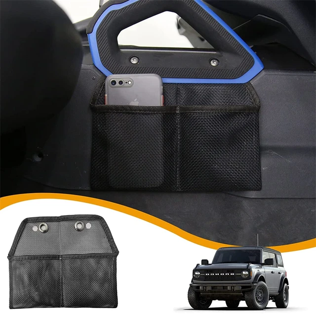 Front Door Bags Storage Bag Driver amp Passenger Side for Ford Bronco  2021 amp 2022  eBay