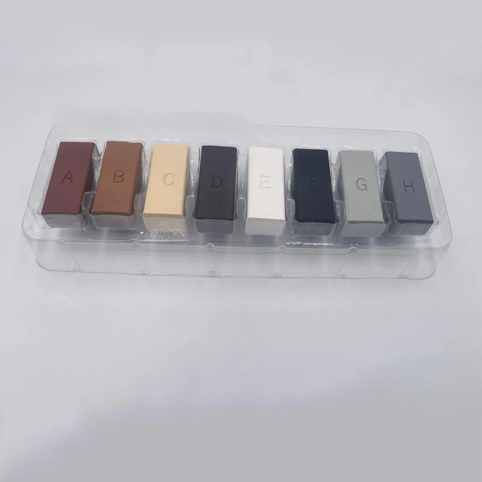 8 Pieces Wood Floor Repair Wax Markers Mending for Laminate Repairing Kit