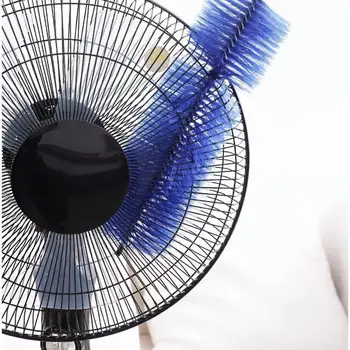 Spazzola a ventaglio per la rimozione della polvere, Spolverino in microfibra, Spazzola per la pulizia di condizionatori, mobili, persiane, angoli di casa e auto
