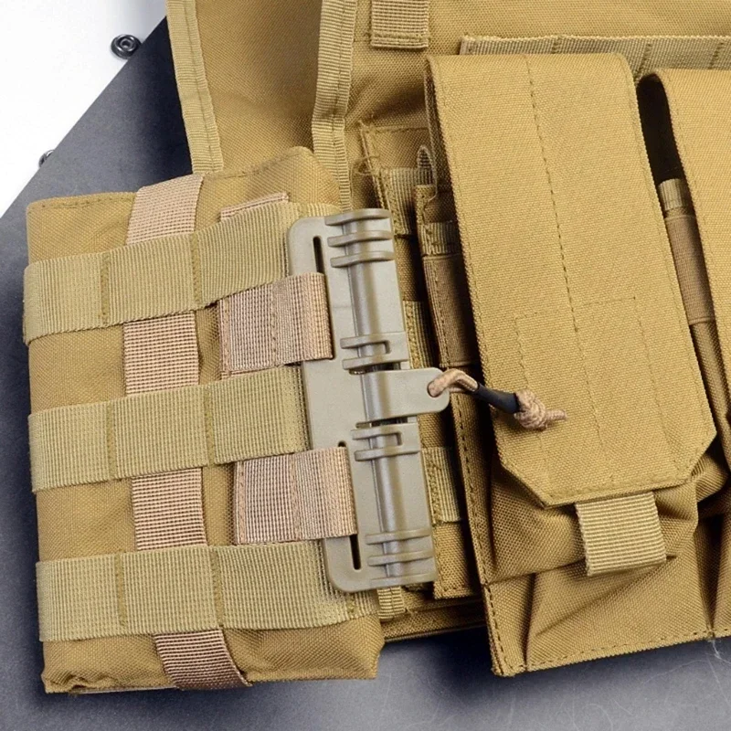 Vest Buckle Kit Tactical Quick Removal Vest Buckle Set Durable Quick Release System Kit JPC CPC NCP XPC 6094 420 Vest Accessories