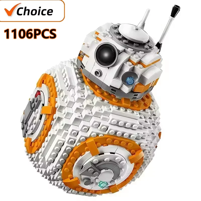 Building Block Toys Craft Toys Compatible 75187 Bricks Sets Building Blocks Intelligent Technical Robot Model 1106PCS Toys For Children Birthday Christmas Gift