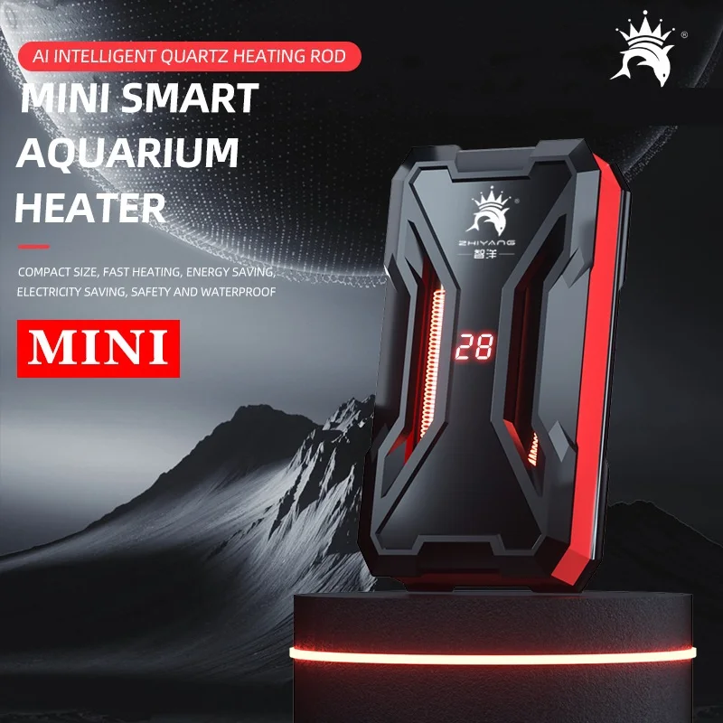 

Submersible Aquarium Fish Tank Heater Adjustable with LED Temperature Display and Constant Temperature Control for Fish Turtle