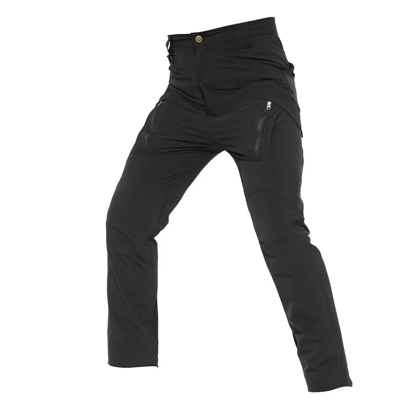 Men's Outdoor Military Casual IX9 IX7 Tactical Track Pants Breathable Waterproof Camping Fishing Hiking Training Cargo Trousers 3