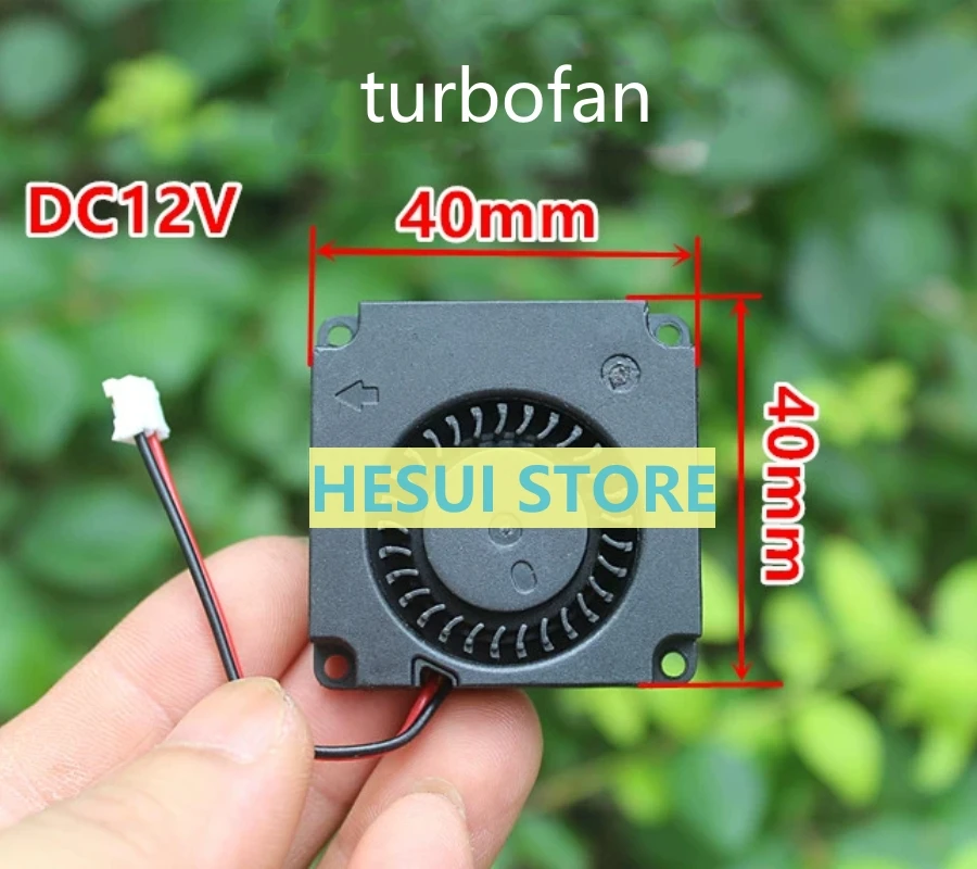 4010 Turbina Blower Breeze 12V Side Air Micro Ventilatore Centrifugo