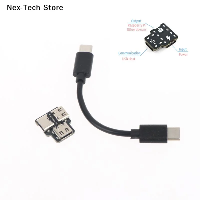 [NT]USB 12 모듈 USB 전원 분배기에 적합한 컴퓨터 통신 보드용 Type-C 인터페이스 전원 분배기[NT]