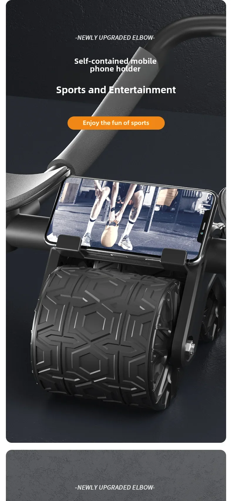 Automatic Ab Roller Wheel Dual Use