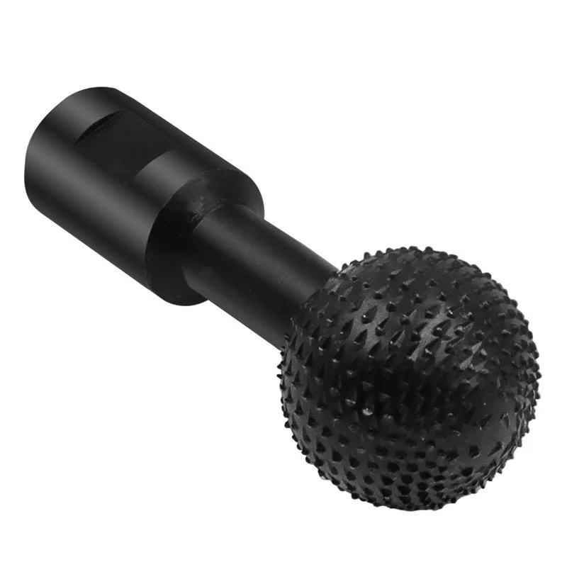 Ball Gouge Spherical Spindles Shaped Wood Gouge Power Carving Attachment for Angle Grinder Wooden Groove Carving Tool