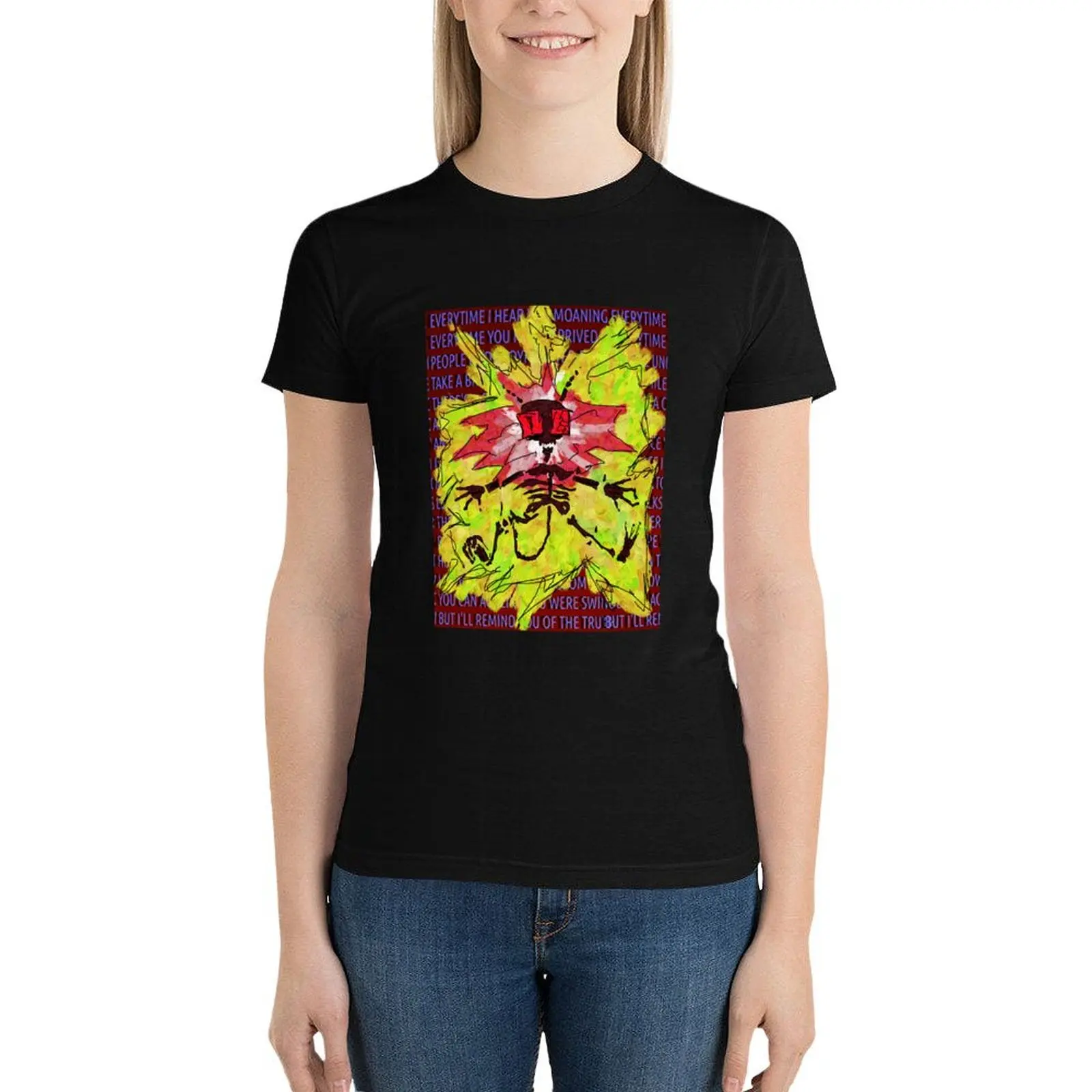 

Of Iron, Bleach, and Accidents T-Shirt kawaii clothes female tees Blouse t shirt Women