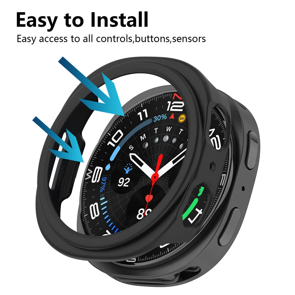 Enhanced Protective Bumper Case with Tempered Glass Set