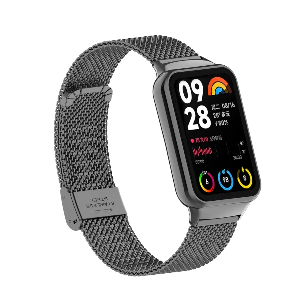 Elegant Stainless Steel Bracelet for Smartwatch Wristbands