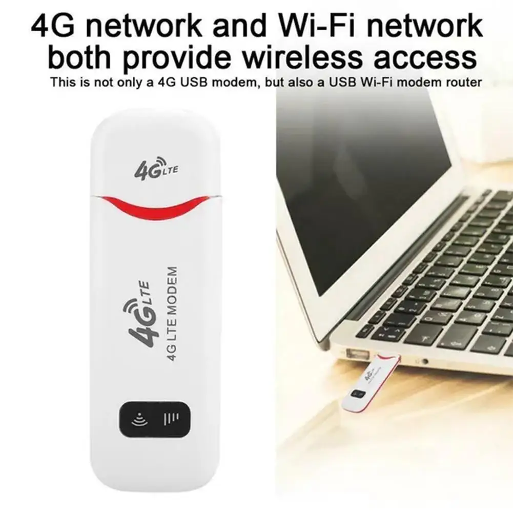 4G LTE USB Portable WiFi 150Mbps Wireless Mobile Router SIM Card Network Card Pocket Hotspot Router For Home Office