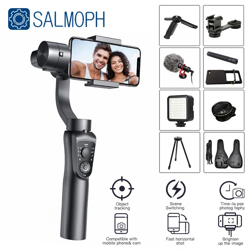 S5B / F6 3 Axis Gimbal Handheld Stabilizer Cellphone Action Camera Holder Anti Shake Video Record Smartphone Gimbal For Phone handheld gimbal stabilizer,handheld gimbal,gimbal stabilizer