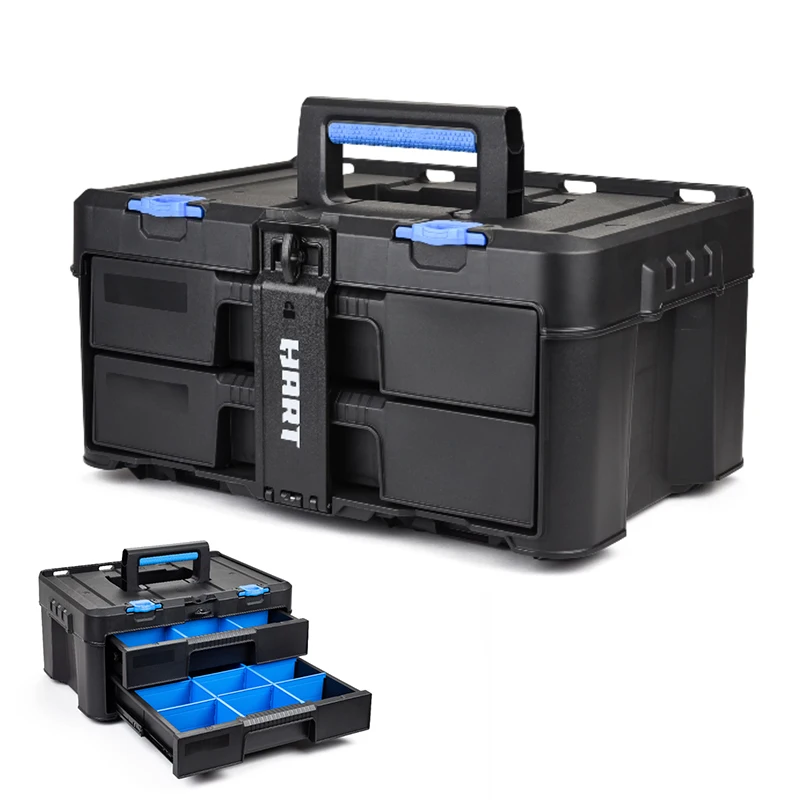 Hart Stack System Two Drawer Portable Tool Box AliExpress