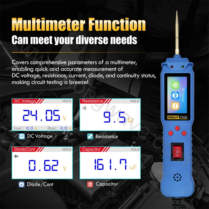 HWAUT P200 P100 Powerprobe Electrical System Diagnostic Tool
