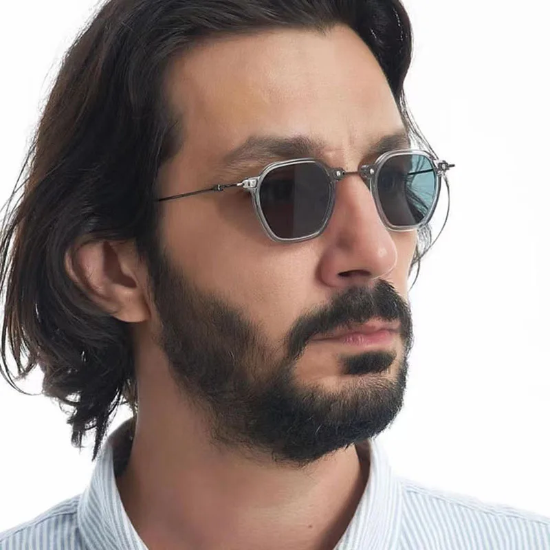 Small Punk Sunglasses For Men Vintage Steampunk Sunglasses Women